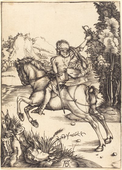 The Little Courier by Albrecht Dürer